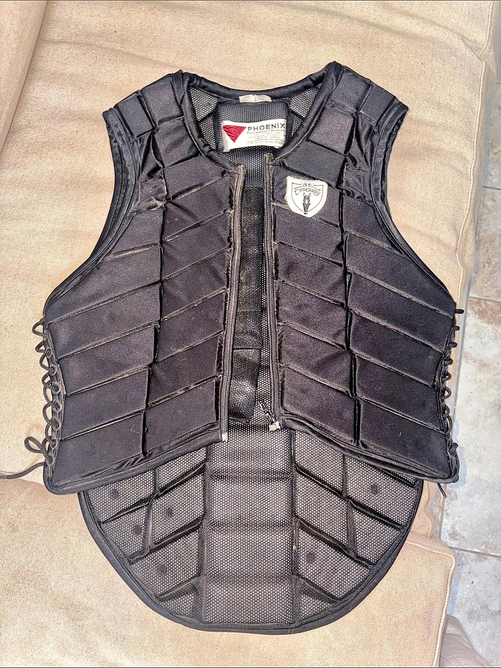 Phoenix Performance Products Protective Vest Protective Vest Black XS (34)